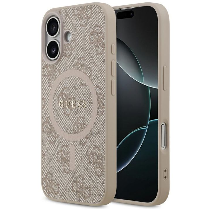 Etui Guess 4G Ring Classic Logo MagSafedo iPhone 17 różowy na NearMe.pl
