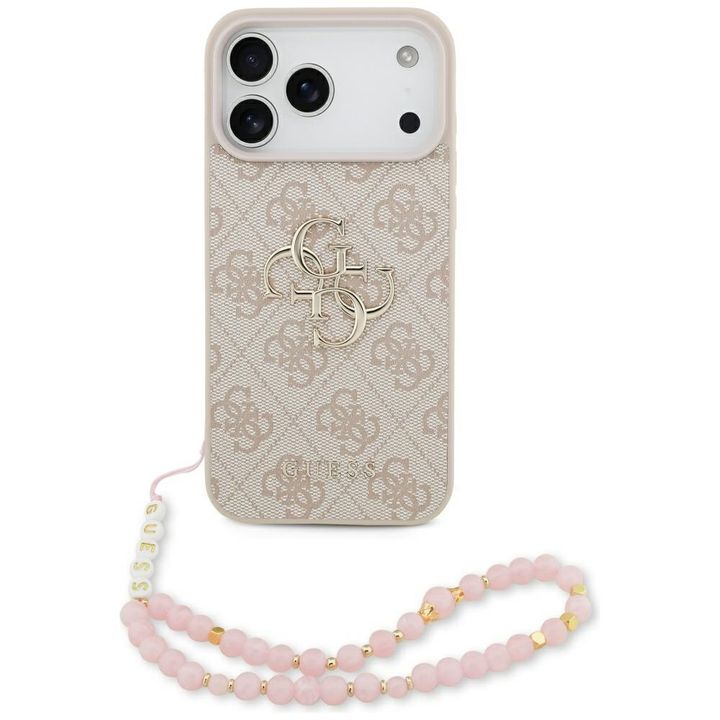 Etui Guess 4G Strap 4G Classic Logo do   iPhone 17 Pro Max różowy na NearMe.pl