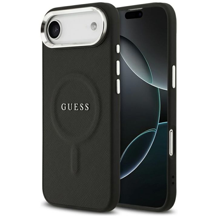 Etui Guess Classic Logo MagSafe do       iPhone Air czarny na NearMe.pl