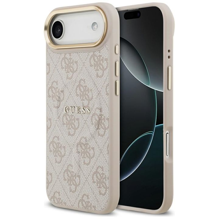 Etui Guess 4G PU Classic Logo MagSafe do iPhone Air różowy na NearMe.pl