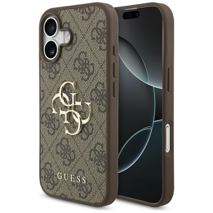 Etui Guess 4G Big Logo do iPhone 17      brązowy na NearMe.pl