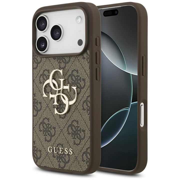 Etui Guess 4G Big Logo do iPhone 17 Probrązowy na NearMe.pl