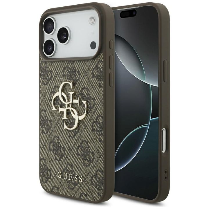 Etui Guess 4G Big Logo do iPhone 17 ProMax brązowy na NearMe.pl