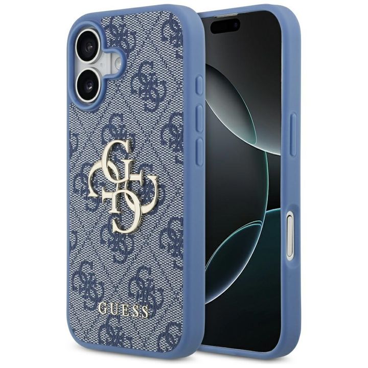 Etui Guess 4G Big Logo do iPhone 17      niebieski na NearMe.pl