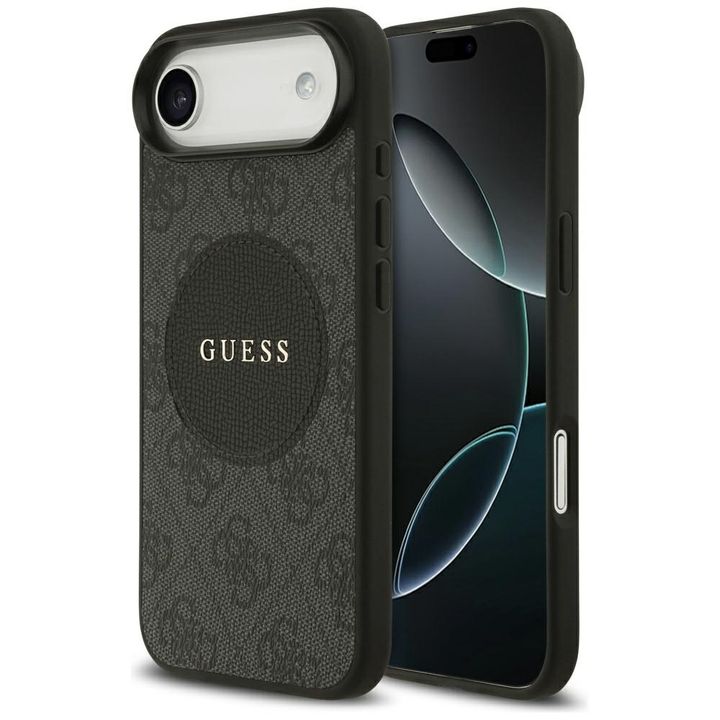 Etui Guess 4G Circle Classic Logo        MagSafe do iPhone Air czarny na NearMe.pl