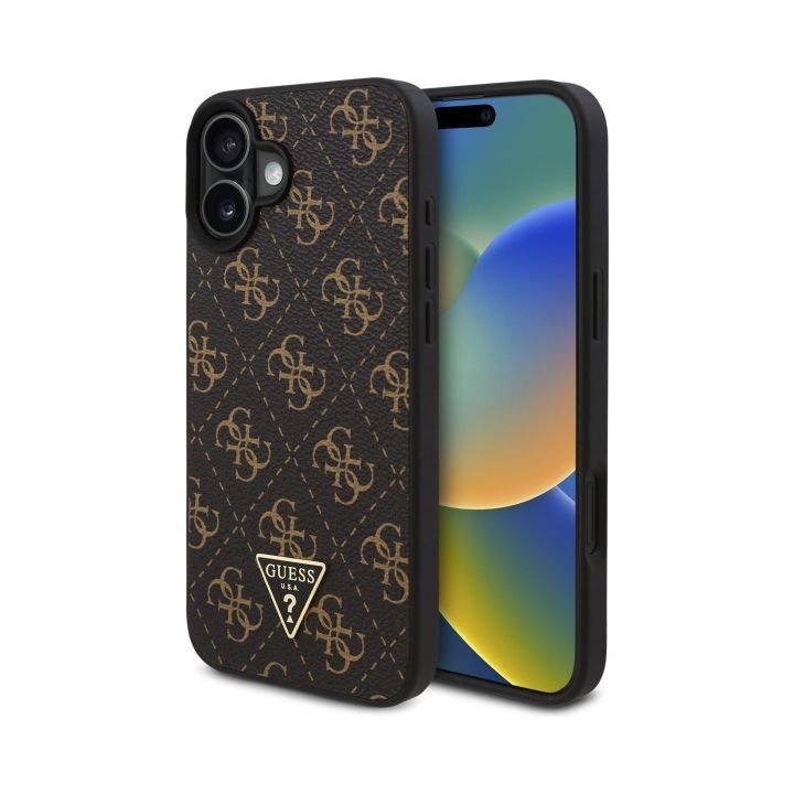 Guess GUHCP16MPG4GPK iPhone 16 Plus 6.7" czarny/black hardcase New 4G Triangle na NearMe.pl