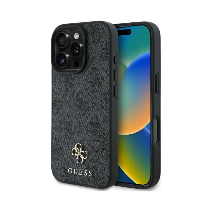 Guess GUHMP16LP4SM4MK iPhone 16 Pro 6.3" czarny/black hardcase 4G Small Classic MagSafe na NearMe.pl
