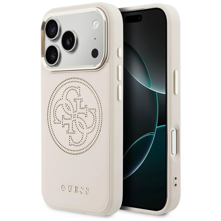 Etui Guess Perforated 4G MagSafe do      iPhone 17 Pro różowy na NearMe.pl