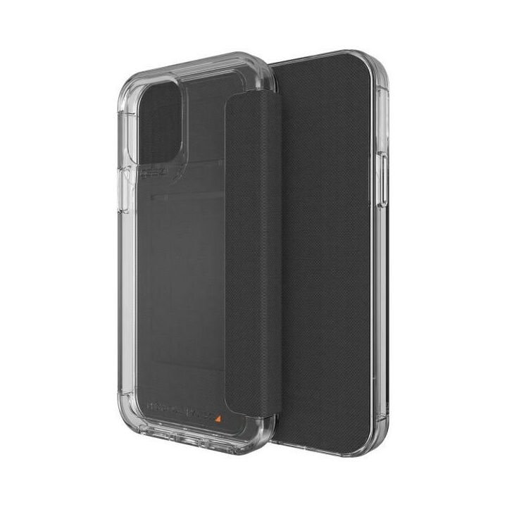 Etui Gear4 D3O Wembley Flip Wallet do    iPhone 12 / 12 Pro przezroczysty/clear na NearMe.pl