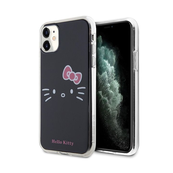 Hello Kitty HKHCN61HKHLK iPhone 11 / Xr 6.1" czarny/black hardcase IML Kitty Face na NearMe.pl