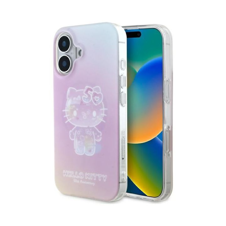 Hello Kitty HKHMP16SH50AP iPhone 166.1" różowy/pink hardcase IML 50TH Anniversary Magsafe na NearMe.pl