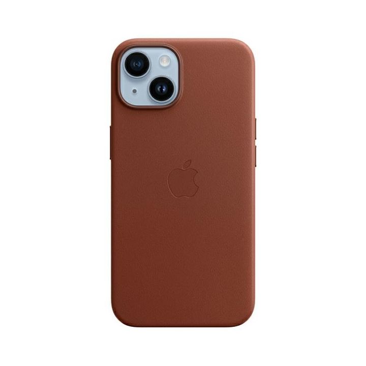 Etui Apple MPPD3ZM/A iPhone 14 Plus / 15Plus 6.7" umbra/umber Leather Case MagSafe na NearMe.pl