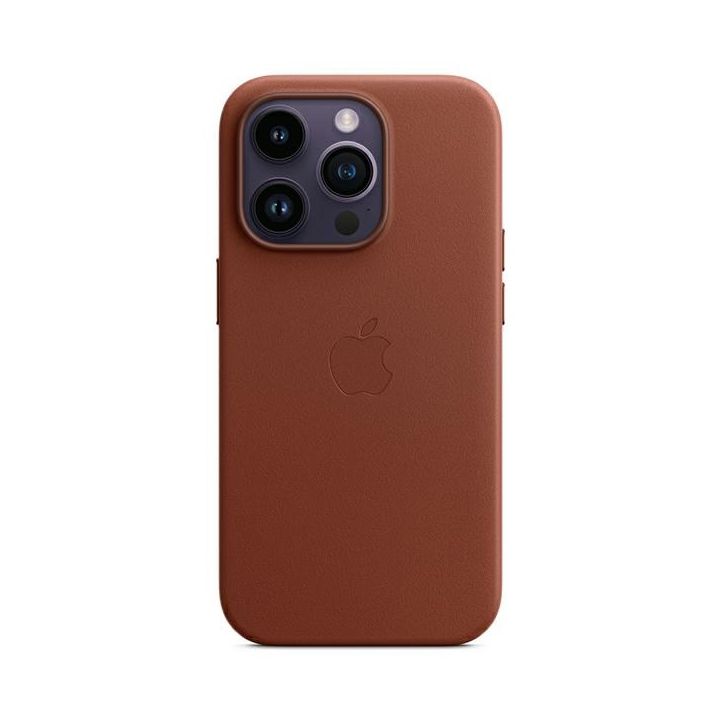 Etui Apple MPPQ3ZM/A iPhone 14 Pro Max6,7" umbra/umber Leather Case MagSafe na NearMe.pl