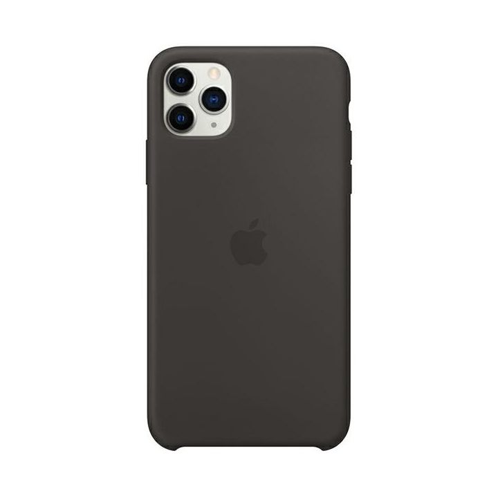 Etui Apple MX002ZE/A iPhone 11 Pro Maxczarny/black Kryt pro Silicone Case na NearMe.pl