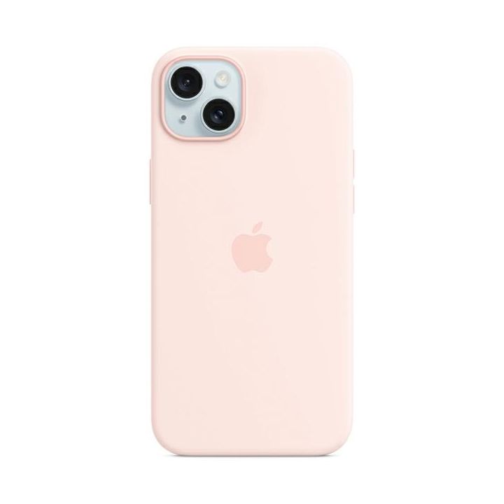 Etui Apple MT143ZM/A iPhone 15 Plus / 14Plus 6.7" MagSafe jasnoróżowy/light pink Silicone Case na NearMe.pl