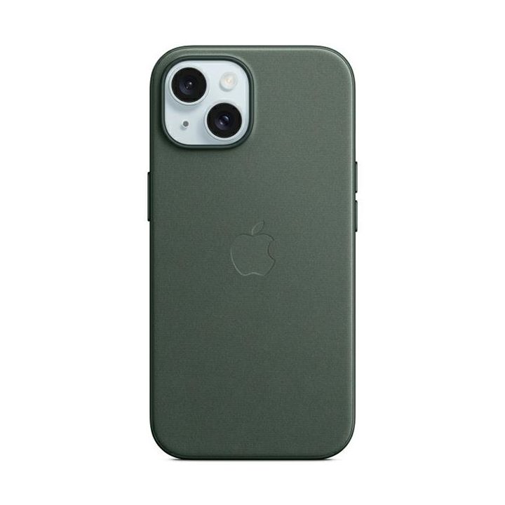 Etui Apple MT4F3ZM/A iPhone 15 Plus / 14Plus 6.7" MagSafe wieczna zieleń/evergreen FineWoven Case na NearMe.pl