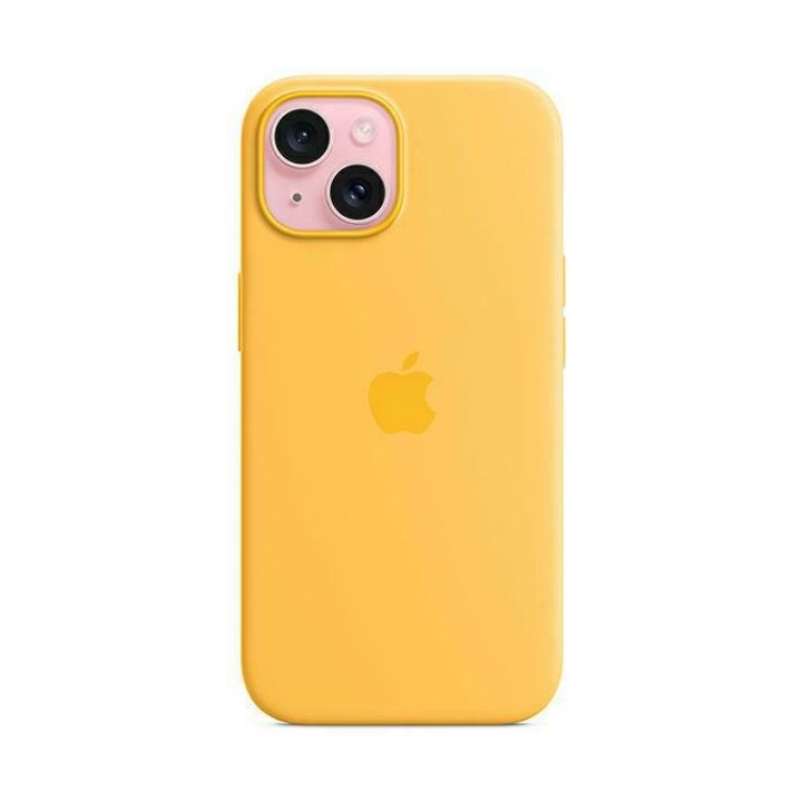 Etui Apple MWNA3ZM/A iPhone 15 / 14 / 136.1" MagSafe promienny żółty/sunshine Silicone Case na NearMe.pl