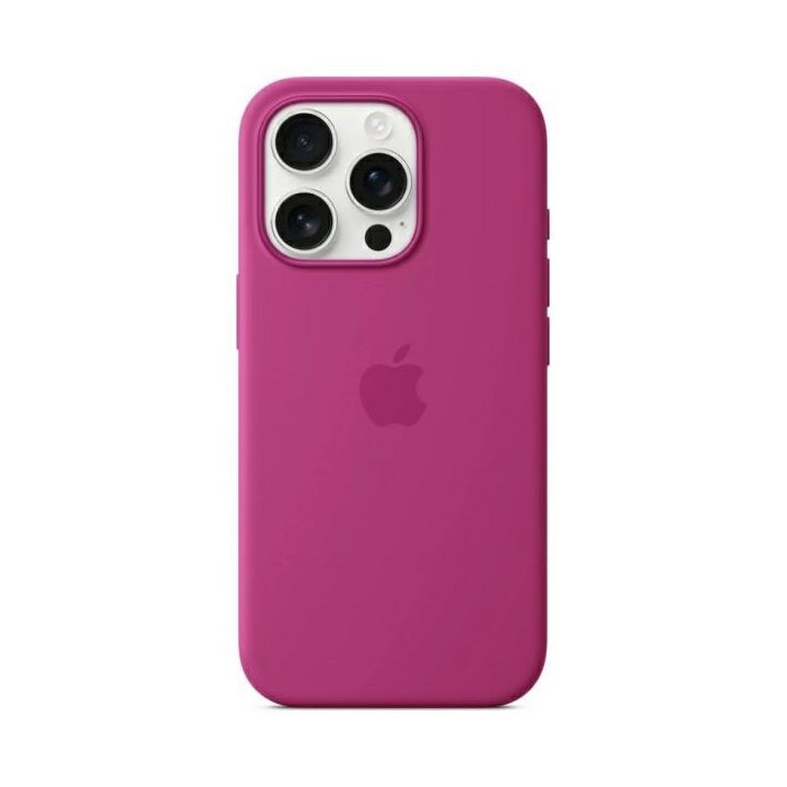 Etui Apple MYYN3ZM/A iPhone 16 Pro 6.3"  MagSafe fuksja/fuchsia Silicone Case na NearMe.pl