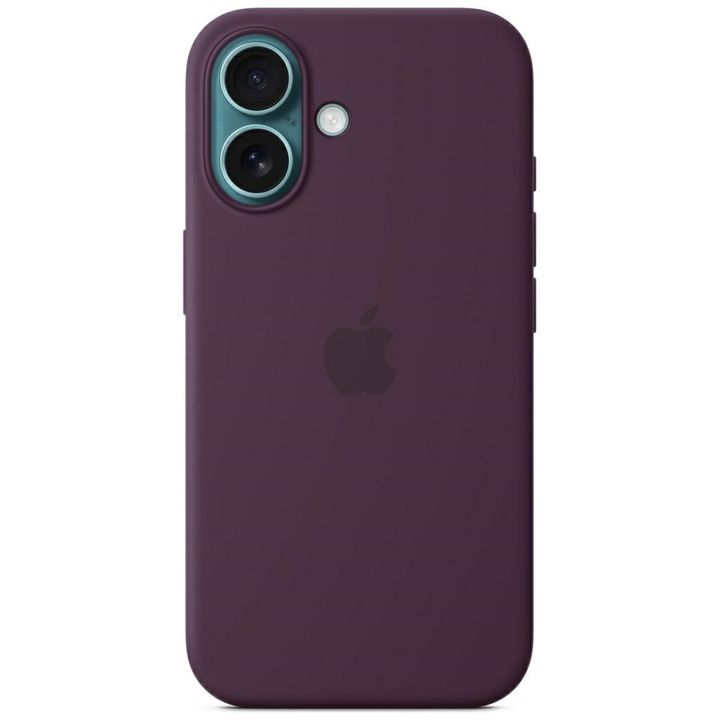 Etui Apple MYY43ZM/A iPhone 16 6.1"      MagSafe śliwkowy/plum Silicone Case na NearMe.pl