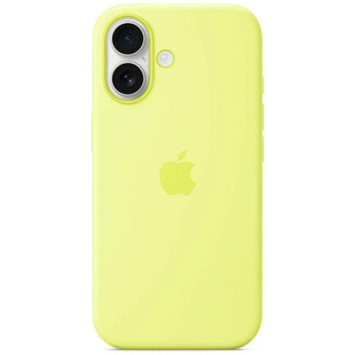 Etui Apple Silicone Case MagSafe do      iPhone 17 żółty na NearMe.pl