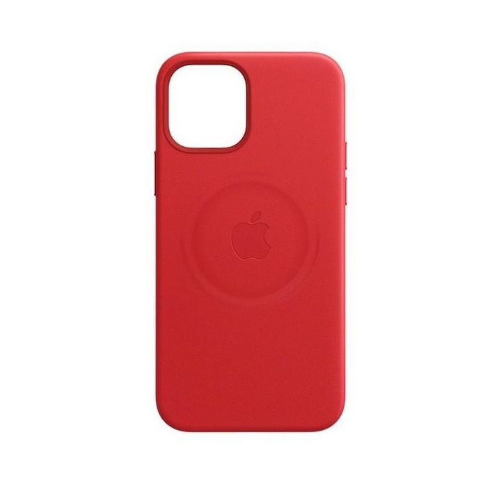 Etui Apple MHKJ3ZM/A iPhone 12 Pro MaxMagSafe czerwone/red Leather Case na NearMe.pl