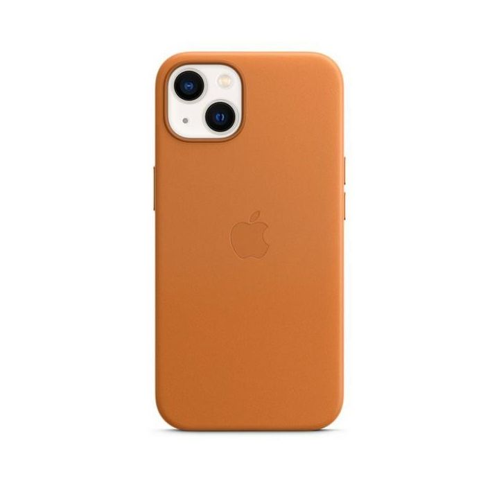 Etui Apple MM103ZM/A iPhone 13 / 14/ 15 6.1" brązowy/brown Leather Case MagSafe na NearMe.pl
