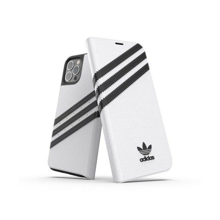 Adidas OR Booklet Case PU iPhone12/12 Pro 6,1" biało czarny/white black 42248 na NearMe.pl