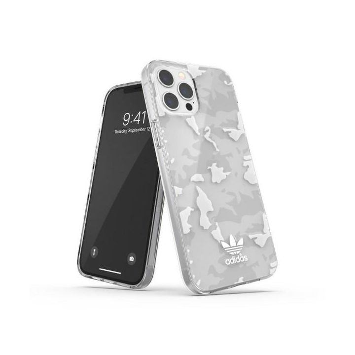Adidas OR SnapCase Camo iPhone 12 ProMax przezroczysty/biały 43706 na NearMe.pl