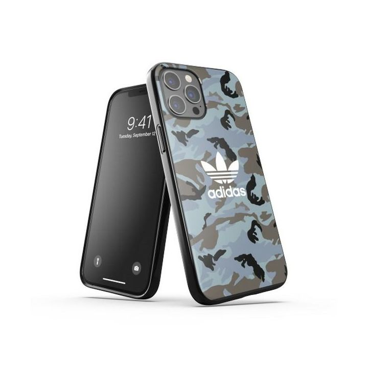 Adidas OR SnapCase Camo iPhone 12 Pro Max niebiesko/czarny 43703 na NearMe.pl