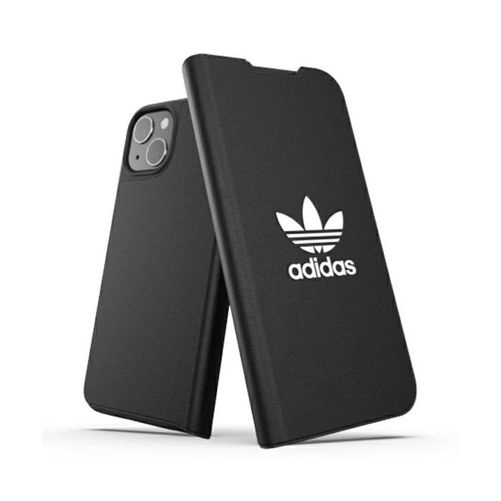 Adidas OR Booklet Case BASIC iPhone 13/ 14 / 15 6,1" czarno biały/black white 47086 na NearMe.pl