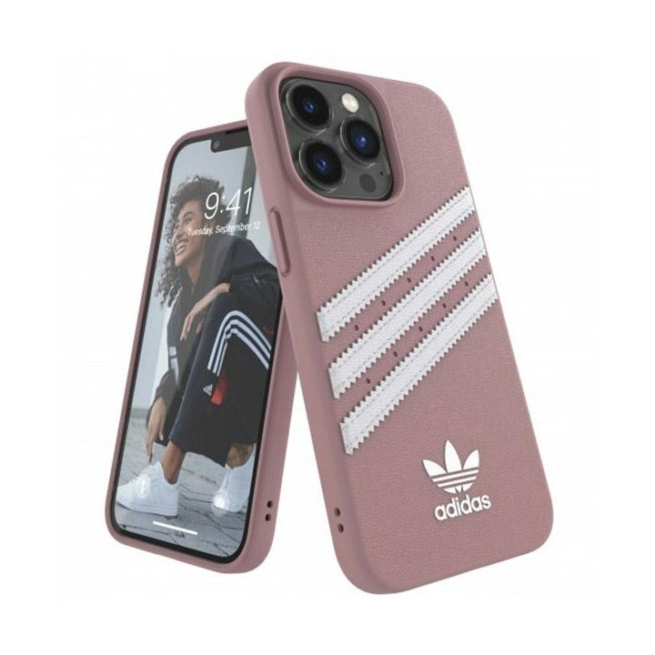 Adidas OR Moulded Case PU iPhone 13 Pro/ 13 6,1" różowy/pink 47808 na NearMe.pl