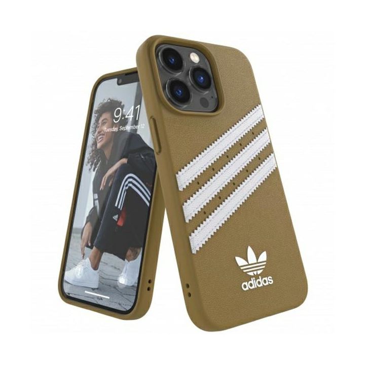 Adidas OR Moulded PU iPhone 13 Pro / 136,1" beżowo-złoty/beige-gold 47806 na NearMe.pl