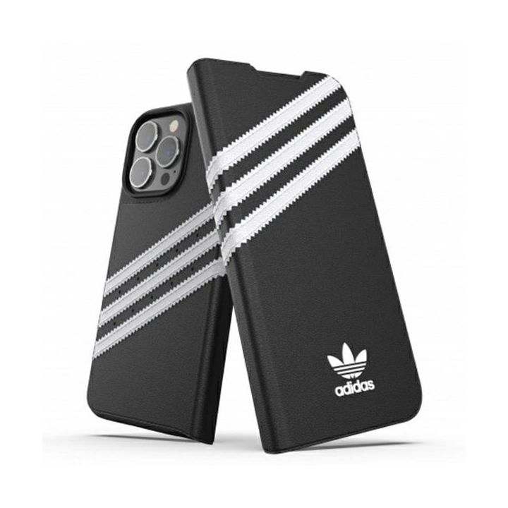 Adidas OR Booklet Case PU iPhone 13 Pro/ 13 6,1" czarno biały/black white 47112 na NearMe.pl