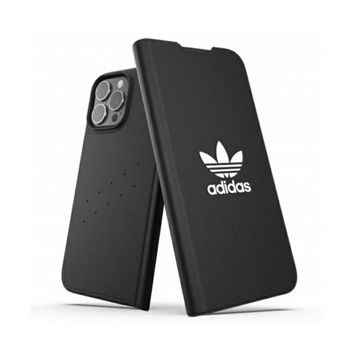 Adidas OR Booklet Case BASIC iPhone 13Pro Max 6,7" czarno biały/black white 47127 na NearMe.pl