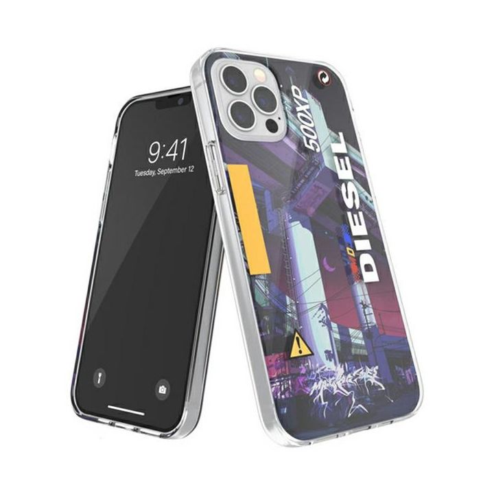 Diesel Clear Case Mad Dog Jones AOPiPhone 12/12 Pro multikolor/colorful 44324 na NearMe.pl