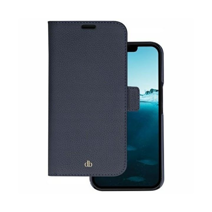 Etui dbramante 1928 New York 2w1 Wallet  do iPhone 14 niebieski/marine blue na NearMe.pl