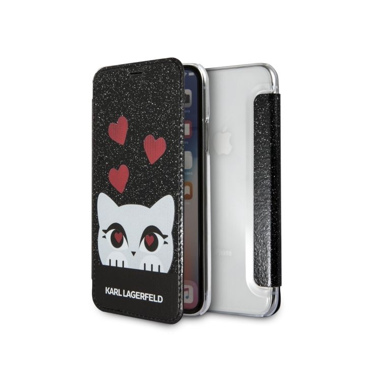 Karl Lagerfeld KLFLBKPXVDCBK iPhone X/Xsblack book Valentine na NearMe.pl