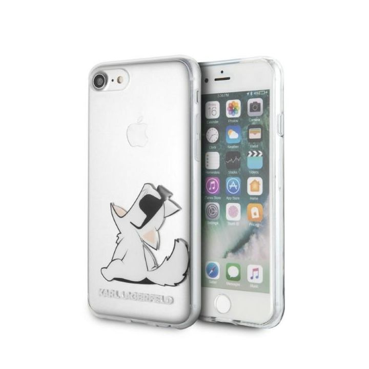 Karl Lagerfeld KLHCI8CFNRC iPhone 7/8SE 2020 / SE 2022 hardcase transparent Choupette Fun na NearMe.pl