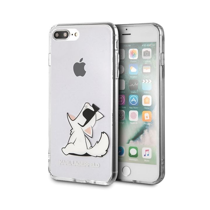 Karl Lagerfeld KLHCI8LCFNRC iPhone 7/8 Plus hardcase transparent Choupette Fun na NearMe.pl
