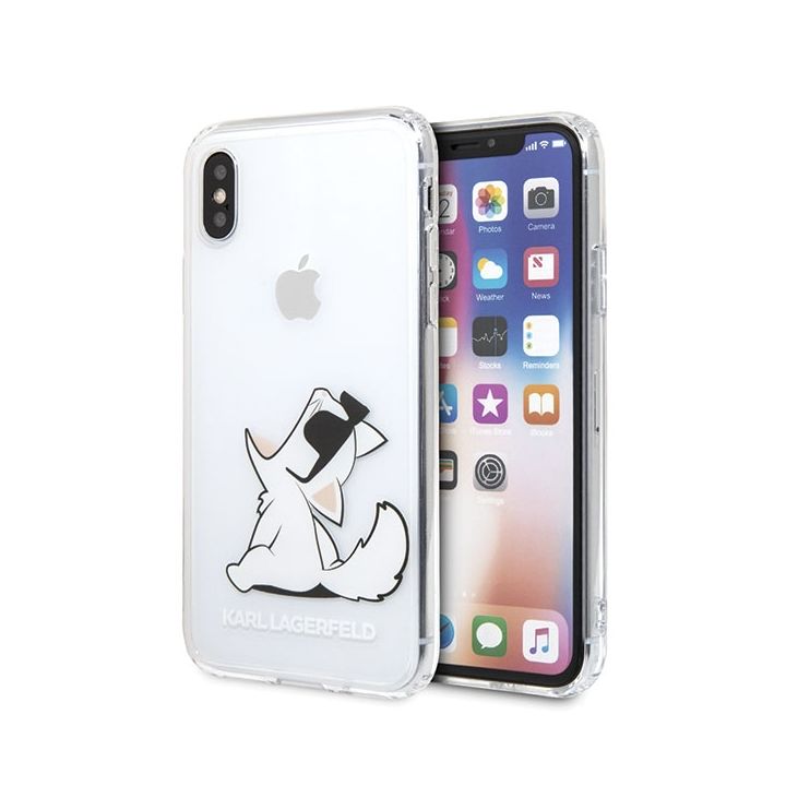 Karl Lagerfeld KLHCPXCFNRC iPhone X/Xshardcase transparent Choupette Fun na NearMe.pl