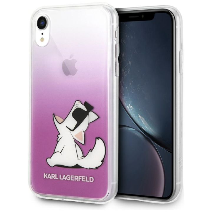 Karl Lagerfeld KLHCI61CFNRCPI iPhone Xrhardcase różowy/pink Choupette Fun na NearMe.pl