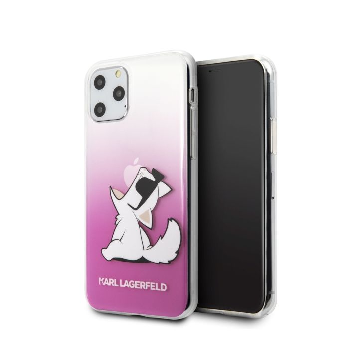 Karl Lagerfeld KLHCN65CFNRCPI iPhone 11 Pro Max hardcase różowy/pink Choupette Fun na NearMe.pl
