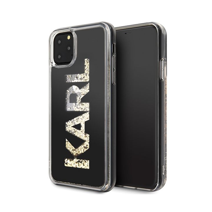 Karl Lagerfeld KLHCN65KAGBK iPhone 11Pro Max czarny/black Karl logo Glitter na NearMe.pl