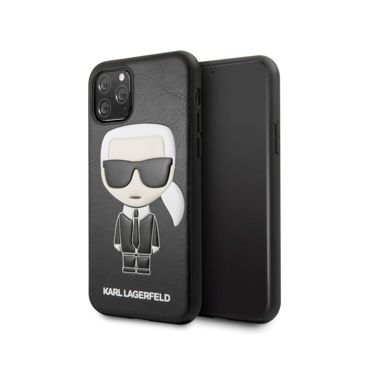 Karl Lagerfeld KLHCN58IKPUBK iPhone 11Pro hardcase czarny/black Iconic Karl Embossed na NearMe.pl