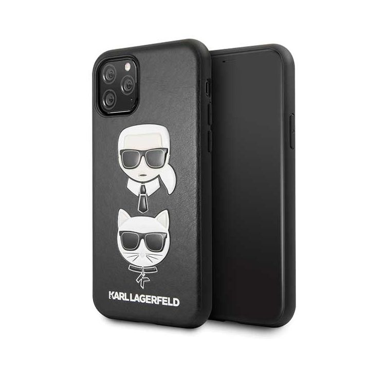 Karl Lagerfeld KLHCN58KICKC iPhone 11Pro hardcase czarny/black Karl & Choupette na NearMe.pl