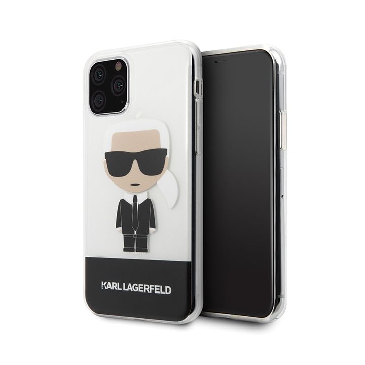 Karl Lagerfeld KLHCN58TPUTRIC iPhone 11Pro transparent Ikonik Karl na NearMe.pl