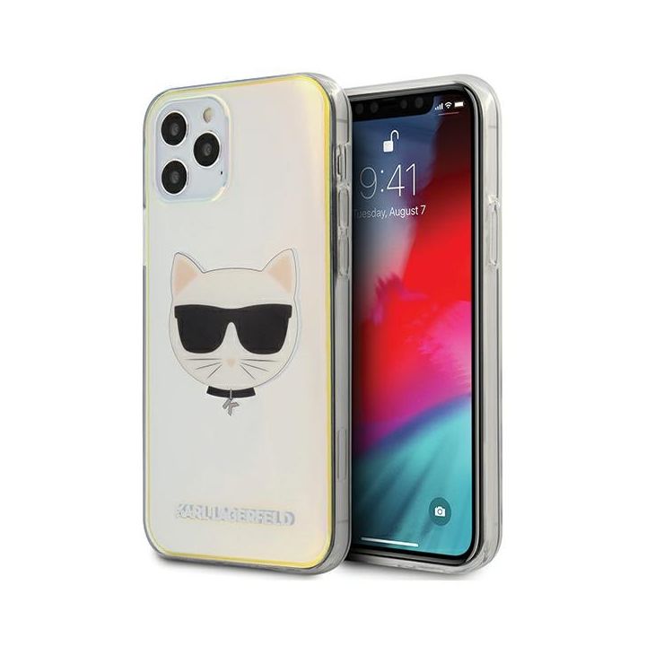 Karl Lagerfeld KLHCP12LCIR iPhone 12 ProMax 6,7" multicolor hardcase Iridescent Choupette na NearMe.pl