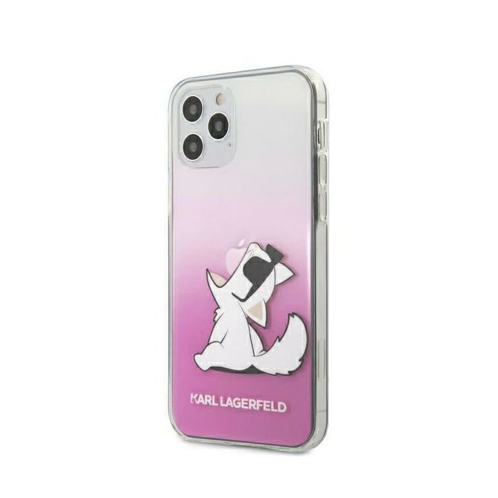 Karl Lagerfeld KLHCP12LCFNRCPI iPhone12 Pro Max 6,7" różowy/pink hardcase Choupette Fun na NearMe.pl