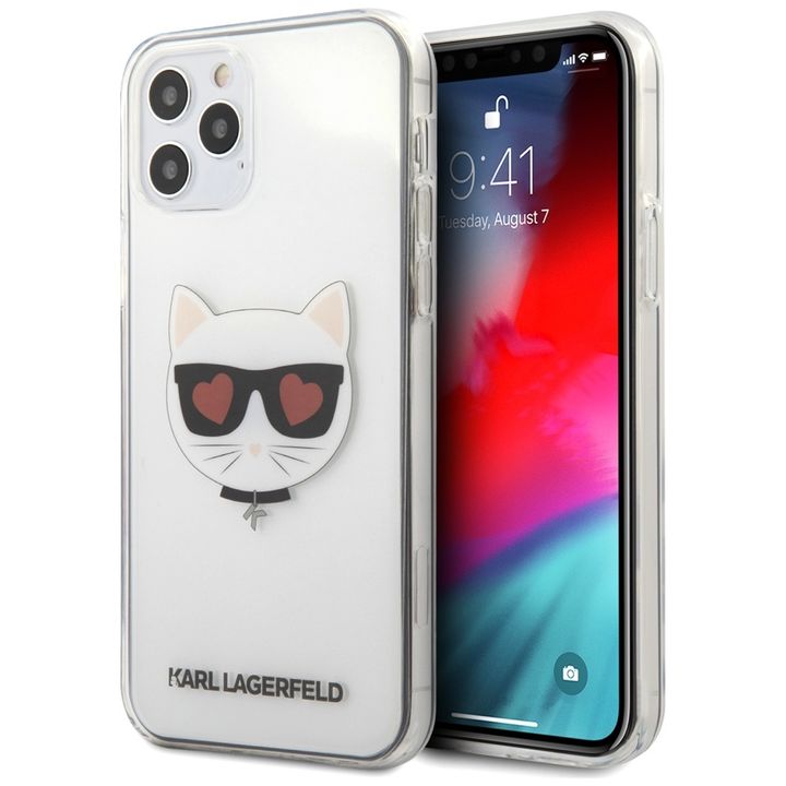 Karl Lagerfeld KLHCP12MCLTR iPhone12/12 Pro 6,1" hardcase Transparent Choupette na NearMe.pl