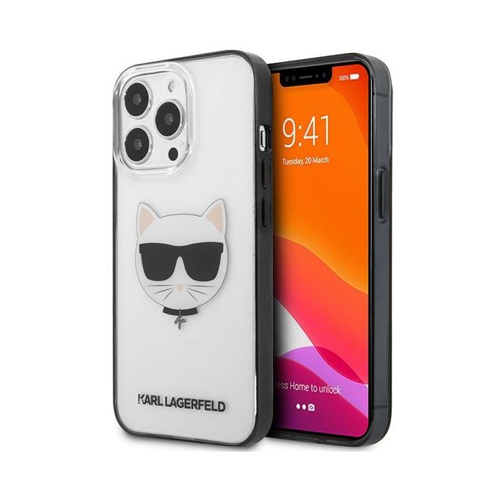Karl Lagerfeld KLHCP13LHCHCK iPhone 13 Pro / 13 6,1" transparent Ikonik Choupette na NearMe.pl
